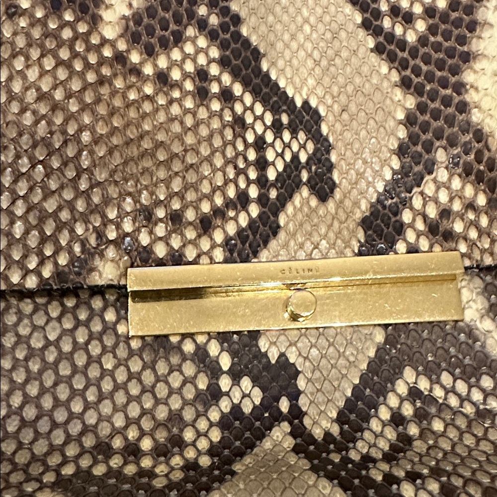 CELINE SNAKESKIN BAG - Picture 7 of 8